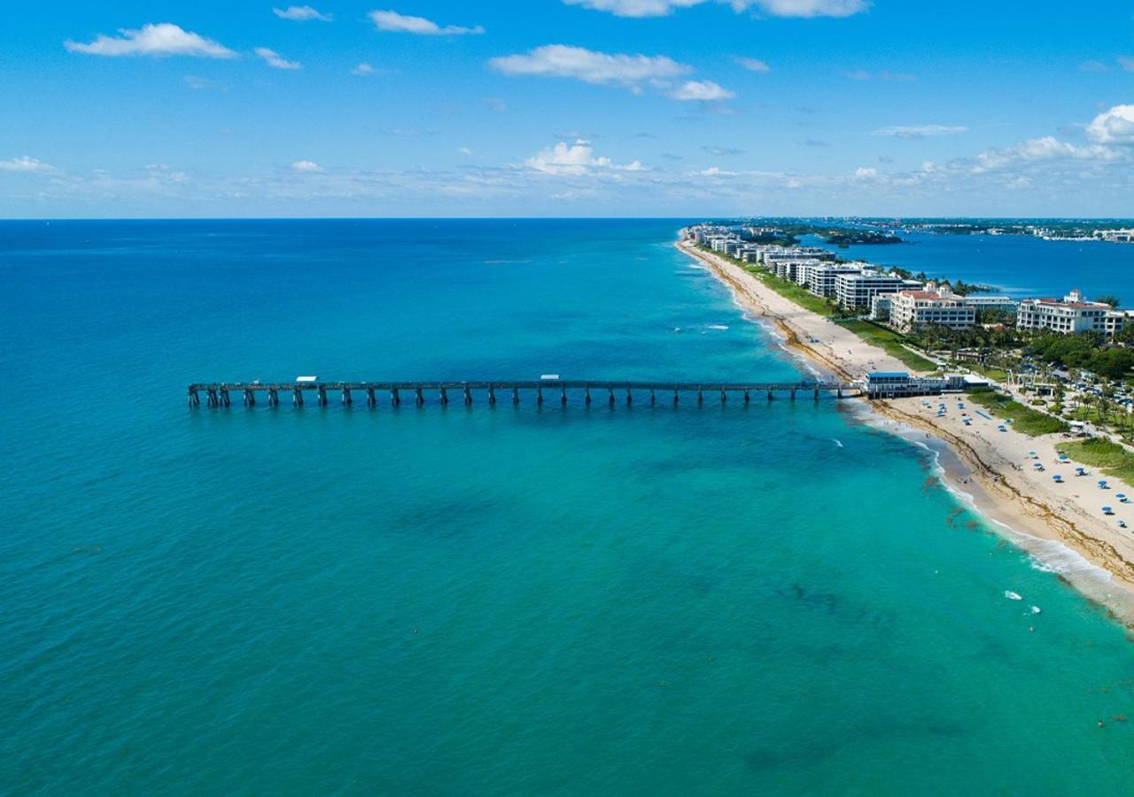 M Lake Worth Beach - Modern Villas Near West Palm Beach, Chic Retro Vibes, King Bed, Cozy Backyard, Bbq, Workspace, High-Speed Internet, Free Parking, 5 Minutes To Downtown & Beach Exterior foto